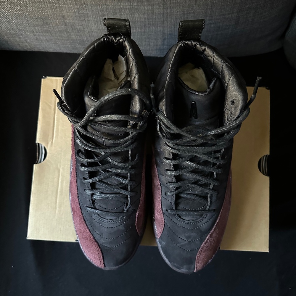 Jordan 12 Retro SP A Ma Maniére Black (Women's) Size 9.5 (11W) Used